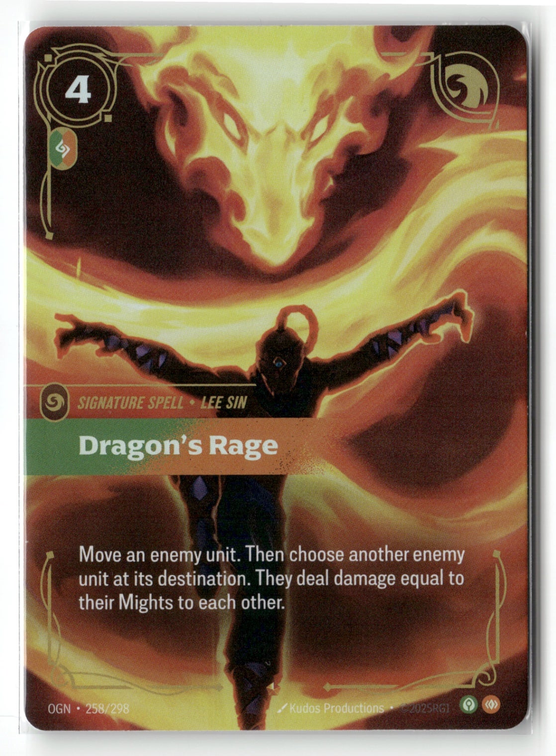 Riftbound - Dragon's Rage 258/298 Origins | Sovereign Cards